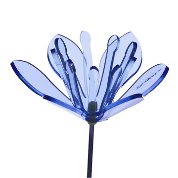 Sun Glowz Blue fluorescent Sunflare, 20" Tall