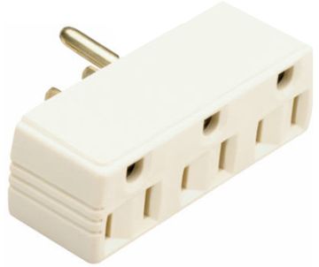 Pass & Seymour, Single-To-Triple Tap Receptacle Adapter