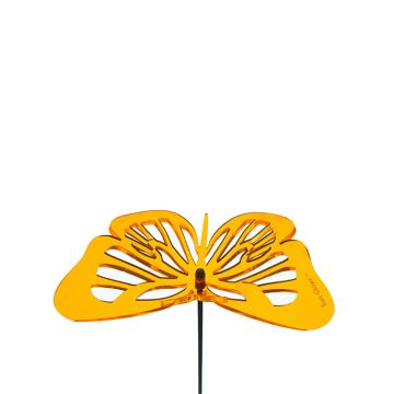 Sun Glowz Orange Fluorescent Monarch Butterfly, 18" Tall 