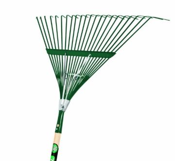 Truper Tru-Tough Steel Leaf Rake, 22""