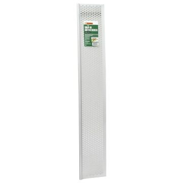 Frost King Gutter Guard Screen, 6 5/8" x 3, White