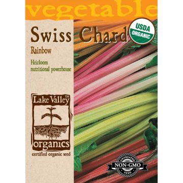 Beta, Swiss Chard 'Garden Rainbow' Organic Heirloom