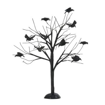 Department 56® Halloween Village'Murder Of Crows, Tree'