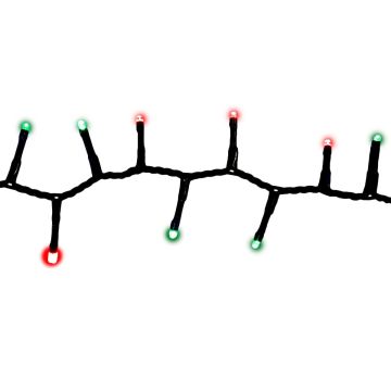 Holiday Bright Lights LED Rice Strand Green & Red