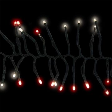 Holiday Bright Lights LED Rice Garland Red & Warm White