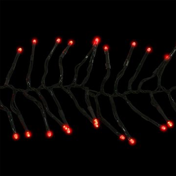 Holiday Bright Lights LED Rice Garland Red