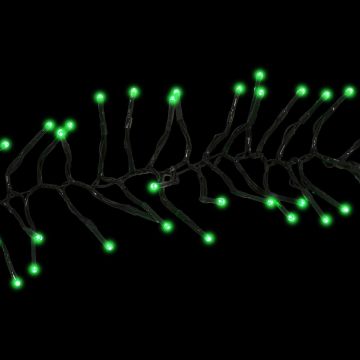 Holiday Bright Lights LED Rice Garland Green