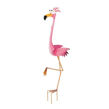 Regal Art & Gift Goofy Bird Stake 'Flamingo' 13"