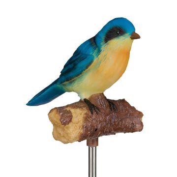 Regal Art & Gift Solar Stake with Sounds 'Bluebird' 28" tall