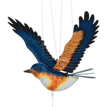 Regal Art & Gift Flying Bird Mobile 'Bluebird' 17"