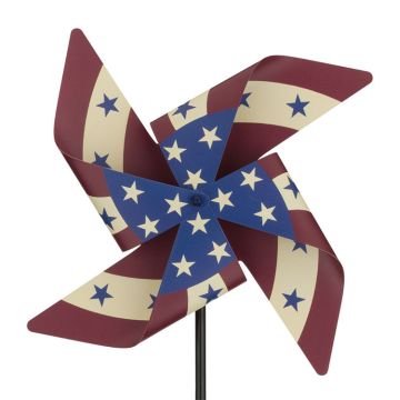 Regal Art & Gift Americana Pinwheel Stake 'Flag'
