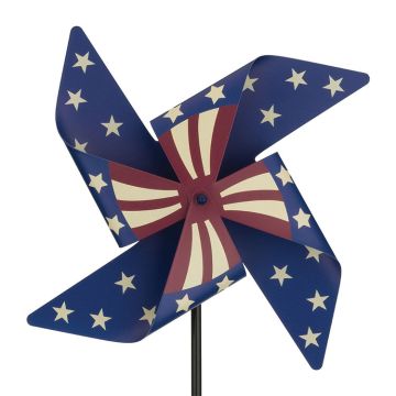 Regal Art & Gift Americana Pinwheel Stake 'Stripe'
