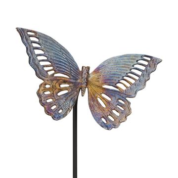 Regal Art & Gift Cast Garden Stake 'Iridescent Butterfly' 35"