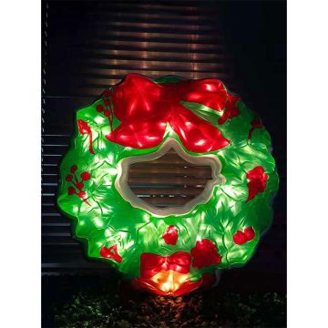 Lamphome 3D Wreath, 17.5"