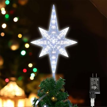 Lamphome Bethlehem Star Cool White, 12"