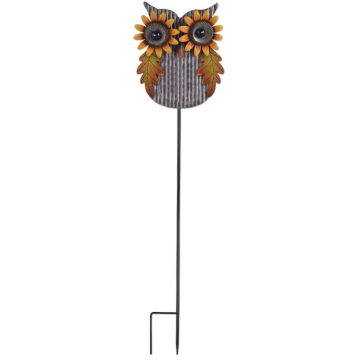 Sunset Vista Designs, Harvest Blessings Owl Stake, 48"