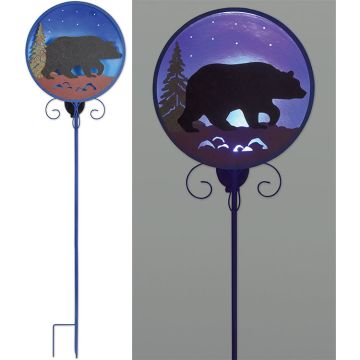 Silhouette, Bear Solar Stake