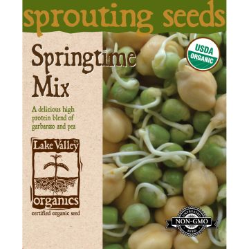 Sprouting Seeds 'Springtime Mix' (Garbanzo, Pea)