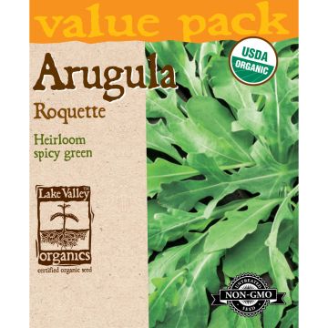 Eruca, Arugula 'Roquette' Value Pack ~ 5g