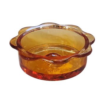 Erva Replacement Glass Feeder Dish, Orange