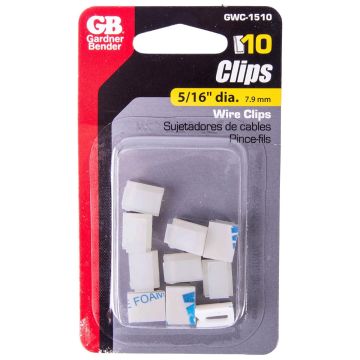 Gardner Bender No Nail Wire Guides 5/16IN Diameter 10pk