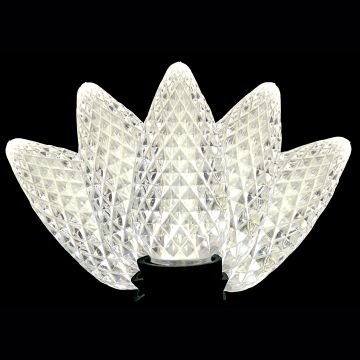 Holiday Bright Lights LED C9 Facet Pure White 75 Lights Green Cord 74FT