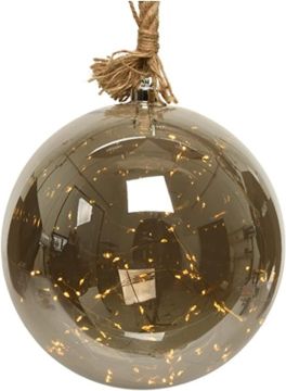 Lumineo Micro LED Ball Smokey/Classic Warm Battery Operated
