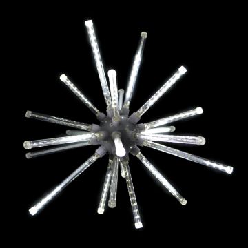 Holiday Bright Lights LED Meteor Burst Pure White 20IN