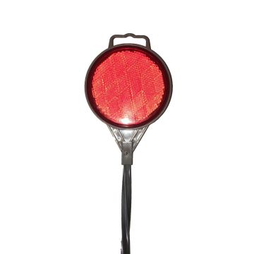 Home Plus Round Red Driveway Marker, 48 in"