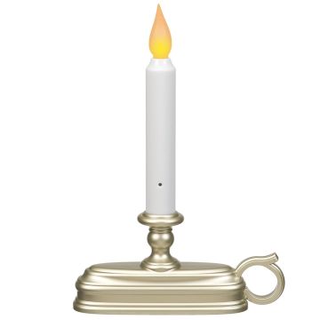 Xodus, Deluxe Window Candle, Pewter