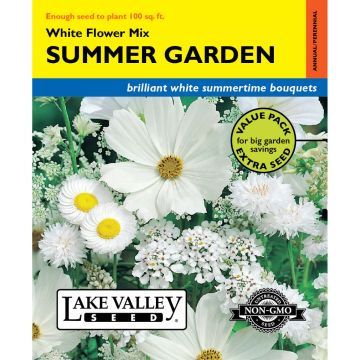 Summer Garden Mix 'White' Value Pack 100 sqft
