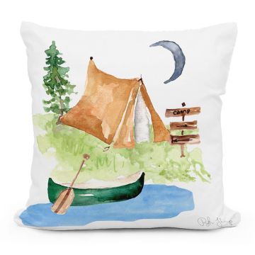 Magnolia Casual 18 X 18" Summer Camp Pillow