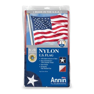 Annin 4'x6' US Nylon Flag