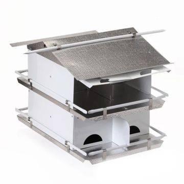 Purple Martin House with Starling Resistant Entrance Holes 2 Floor 8 Room