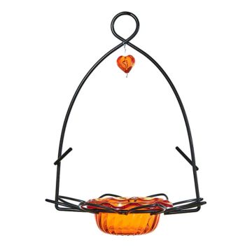 Birds Choice Oriole Feeder Flower Shape for Oranges and Jelly
