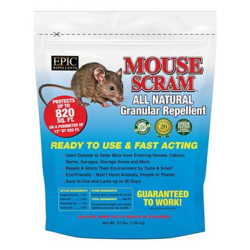 EPIC Mouse Scram Granular Repellent 3.5 lb bag