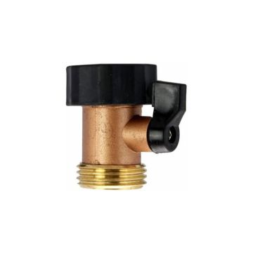 Green Thumb, Brass, Single Faucet To Hose Connector