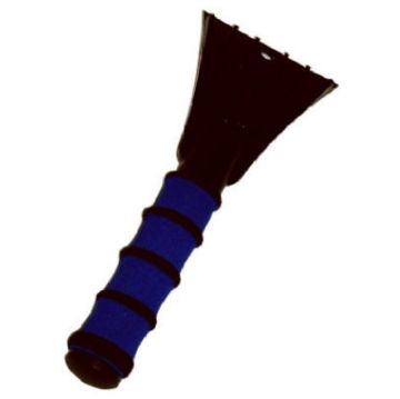 Mallory Maxx Ice Scraper 10IN Foam Grip Handle (assorted colors)