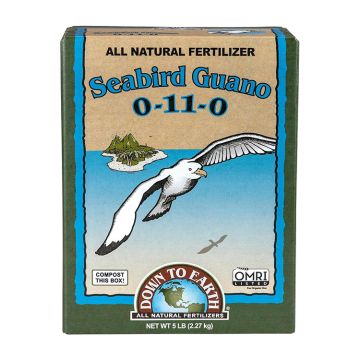 Down to Earth™ Seabird Guano 0-11-0, 5 lbs.