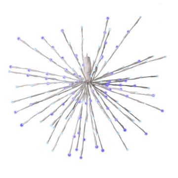 Holiday Bright Lights Double Twinkle Starlight Burst Frozen 24IN