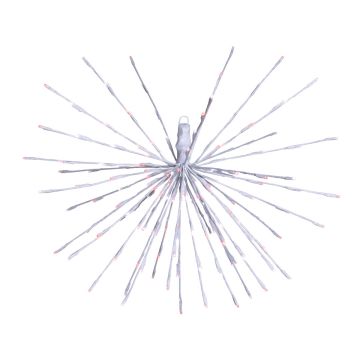 Holiday Bright Lights Double Twinkle Starlight Burst Candy Cane 24IN