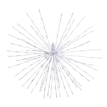 Holiday Bright Lights Double Twinkle Starlight Burst Candy Cane 32IN