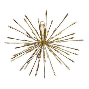 Holiday Bright Lights Double Twinkle Starlight Burst Champagne 16IN