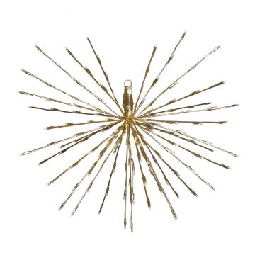 Holiday Bright Lights Double Twinkle Starlight Burst Champagne 24IN
