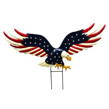 Cheap Carls USA Eagle on Two Poles