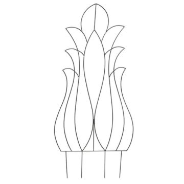 BORDER CONCEPTS Mini Trellis 'Lotus'