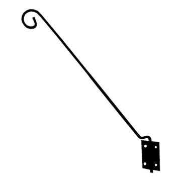 Border Concepts Mountable Shookette Black 24IN Reach