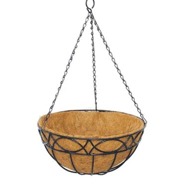 Border Concepts, Hampton Hanging Basket with Coco Liner