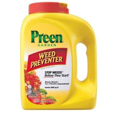 Preen Garden, Weed Preventer, 900 sqft Shaker