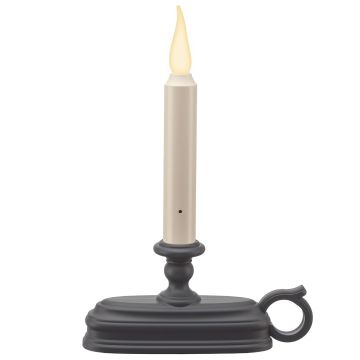 Xodus, Deluxe LED Candle Jumping Flame, Aged Bronze